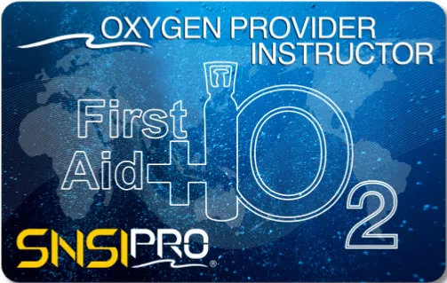 Oxygen Provider Instructor card